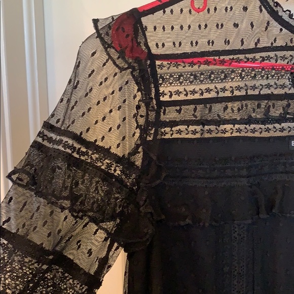 Express, Black Blouse - Picture 3 of 4